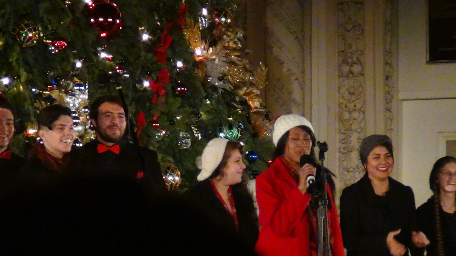 Performers at December Nights, Balboa Park, San Diego
