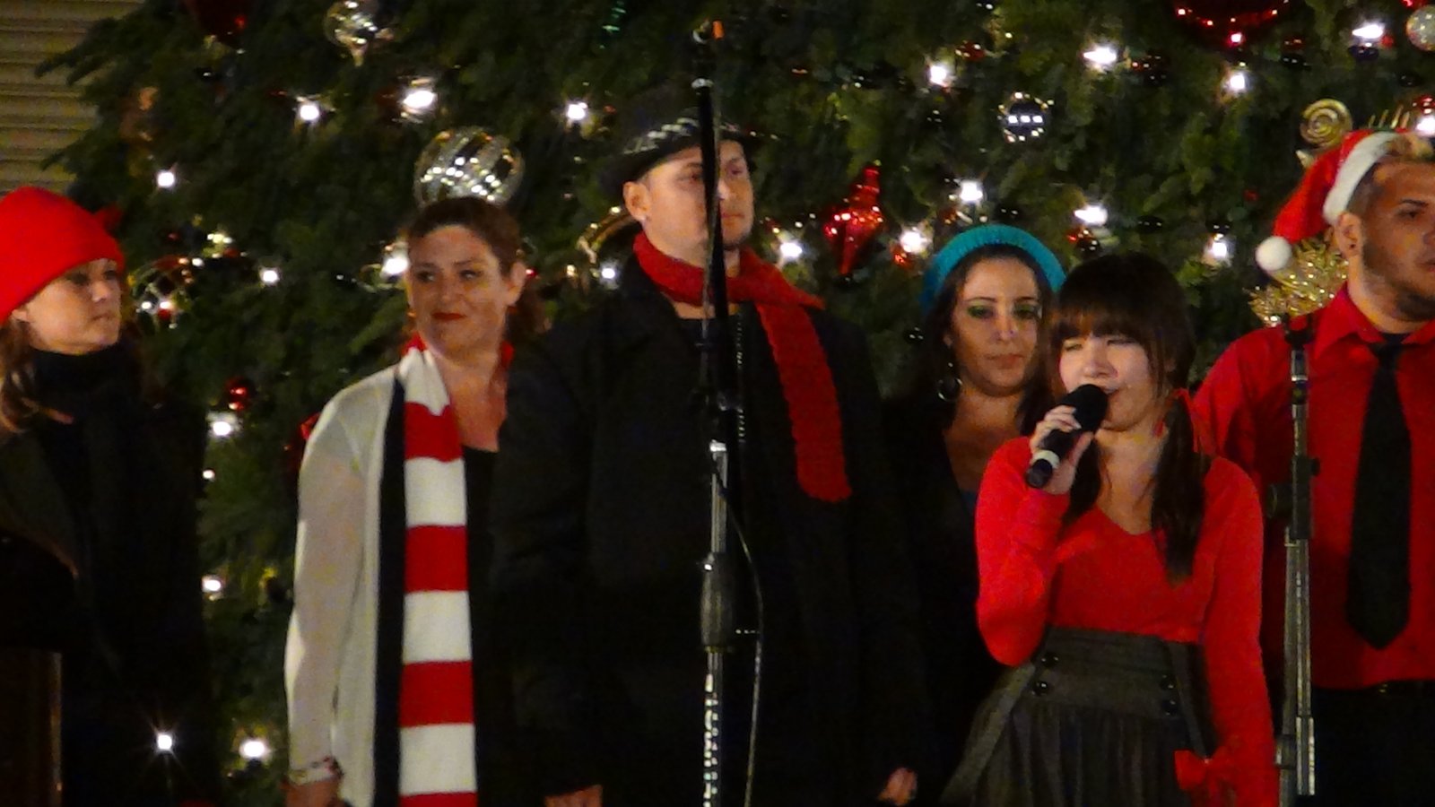 Performers at December Nights, Balboa Park