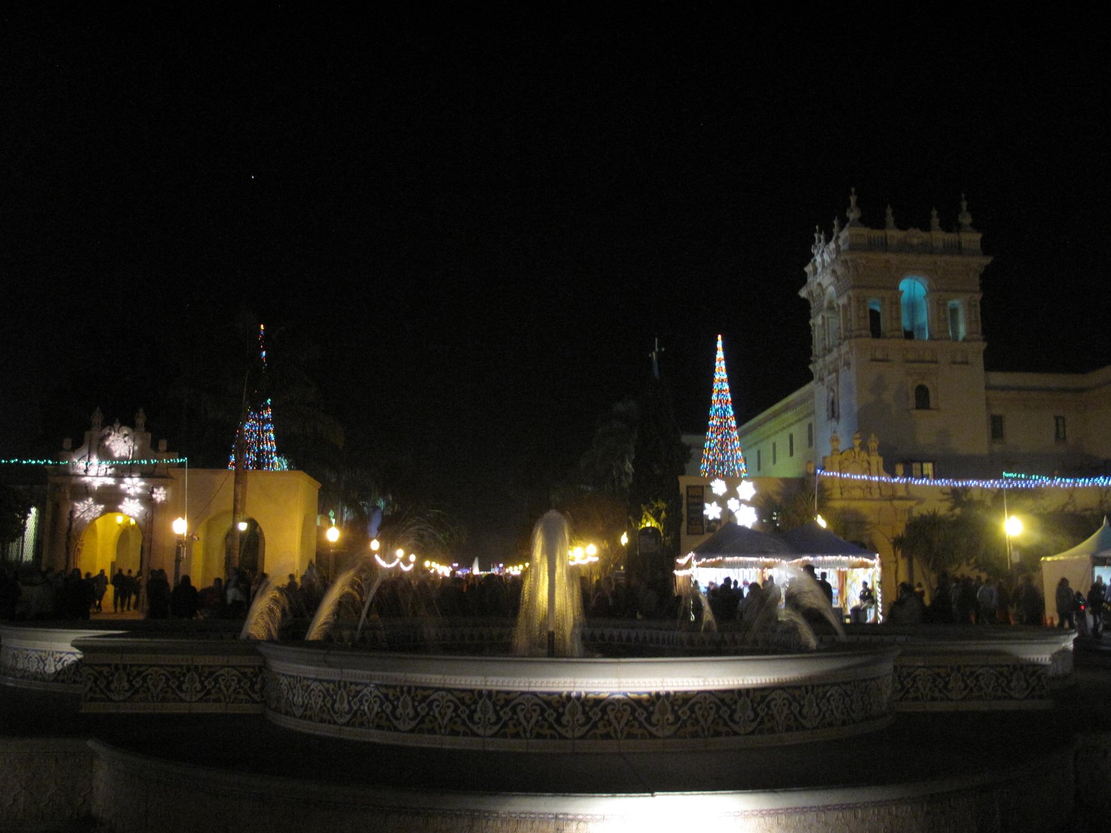 Balboa Park, December Nights, San Diego