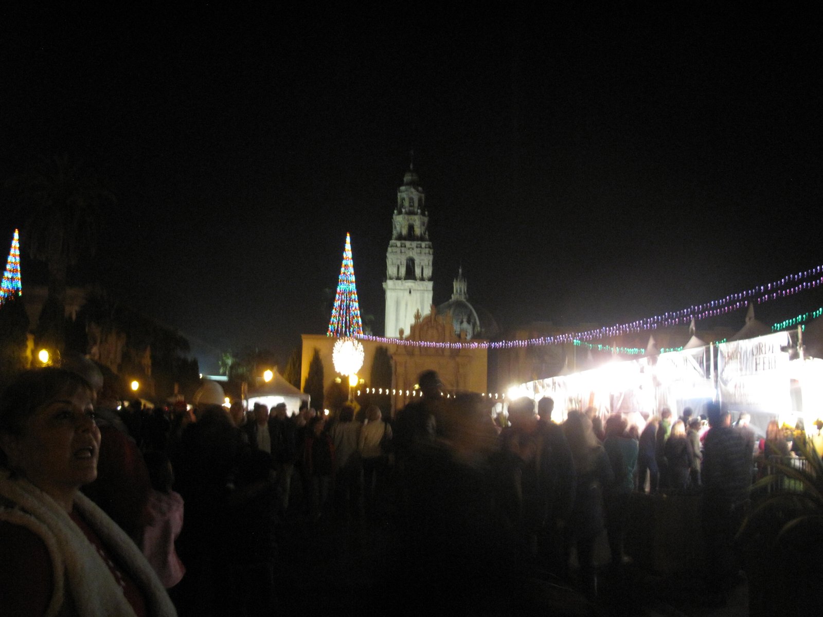 Balboa Park, December Nights, San Diego