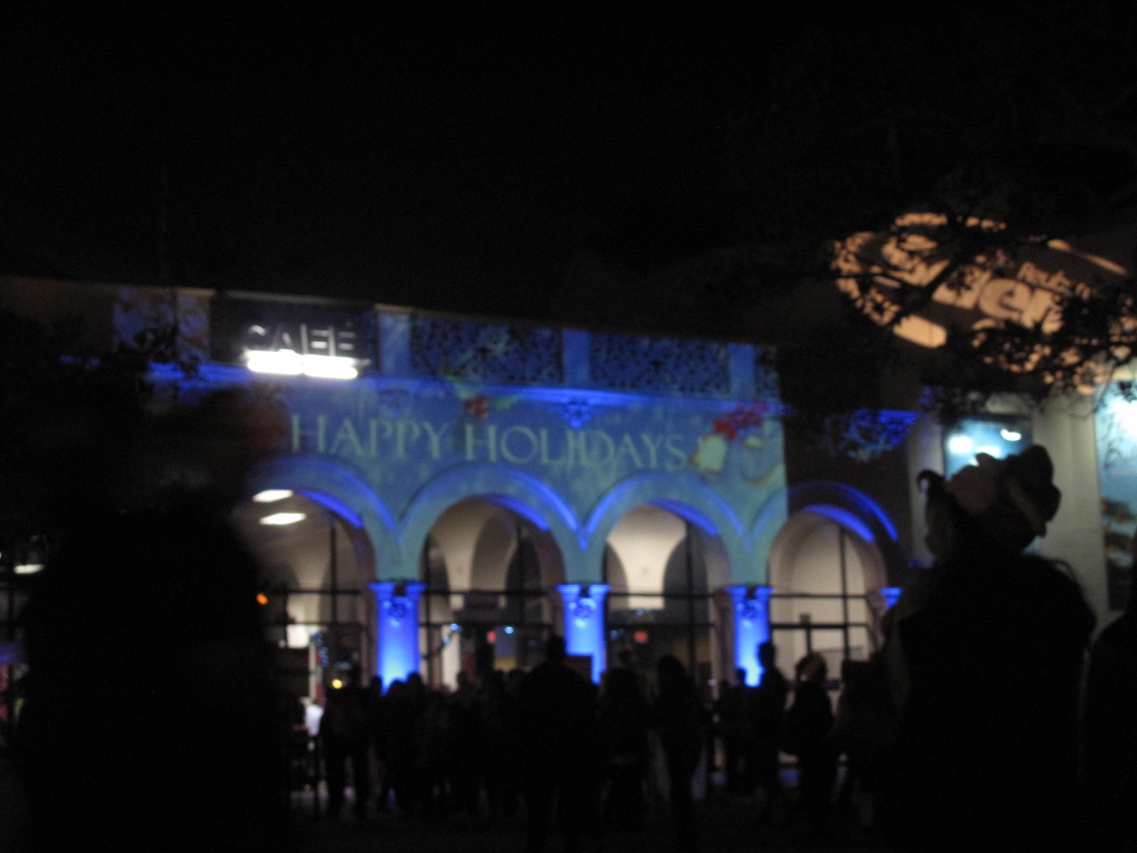 Happy Holidays, Balboa Park, San Diego