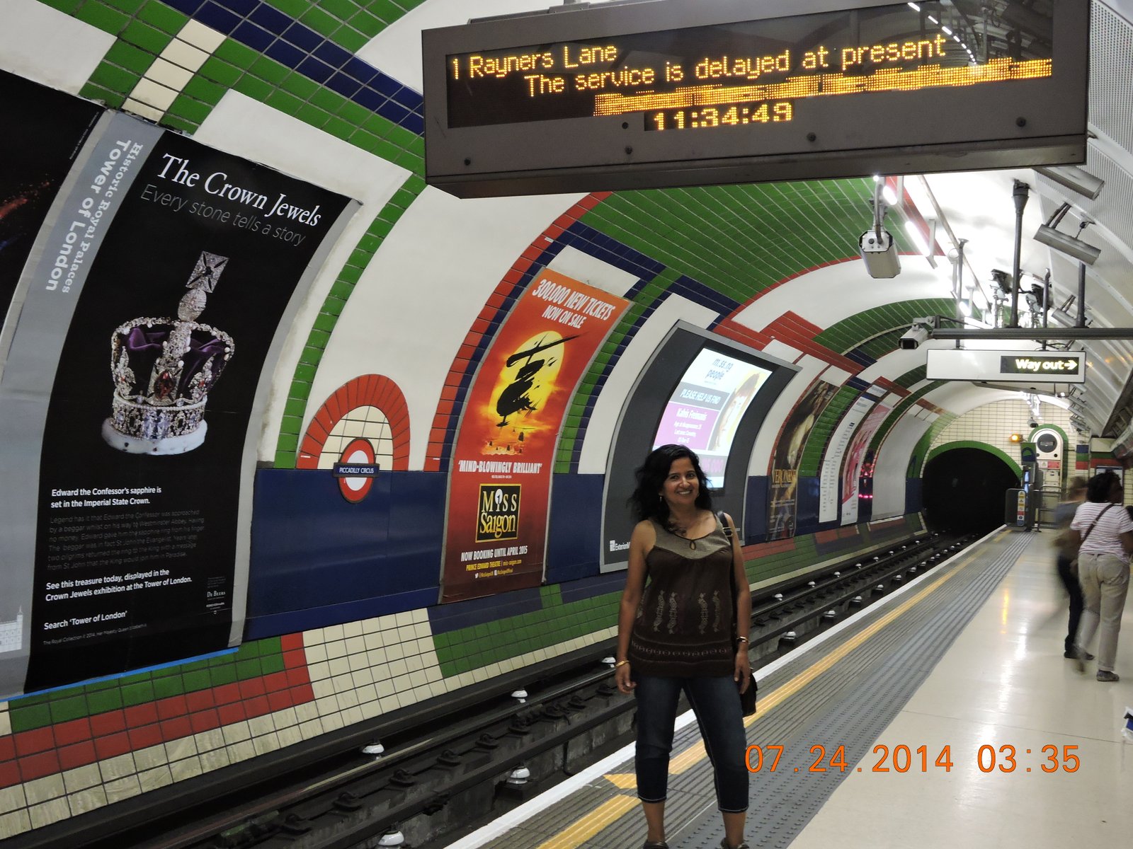 The London Underground - Piccadilly Circus