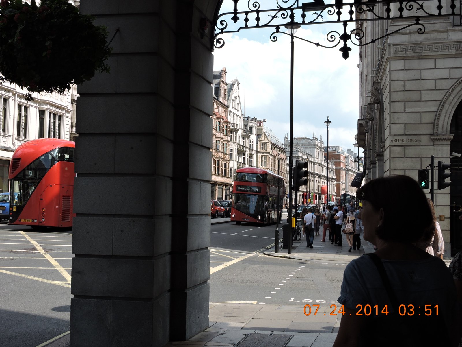 London near the Ritz Hotel