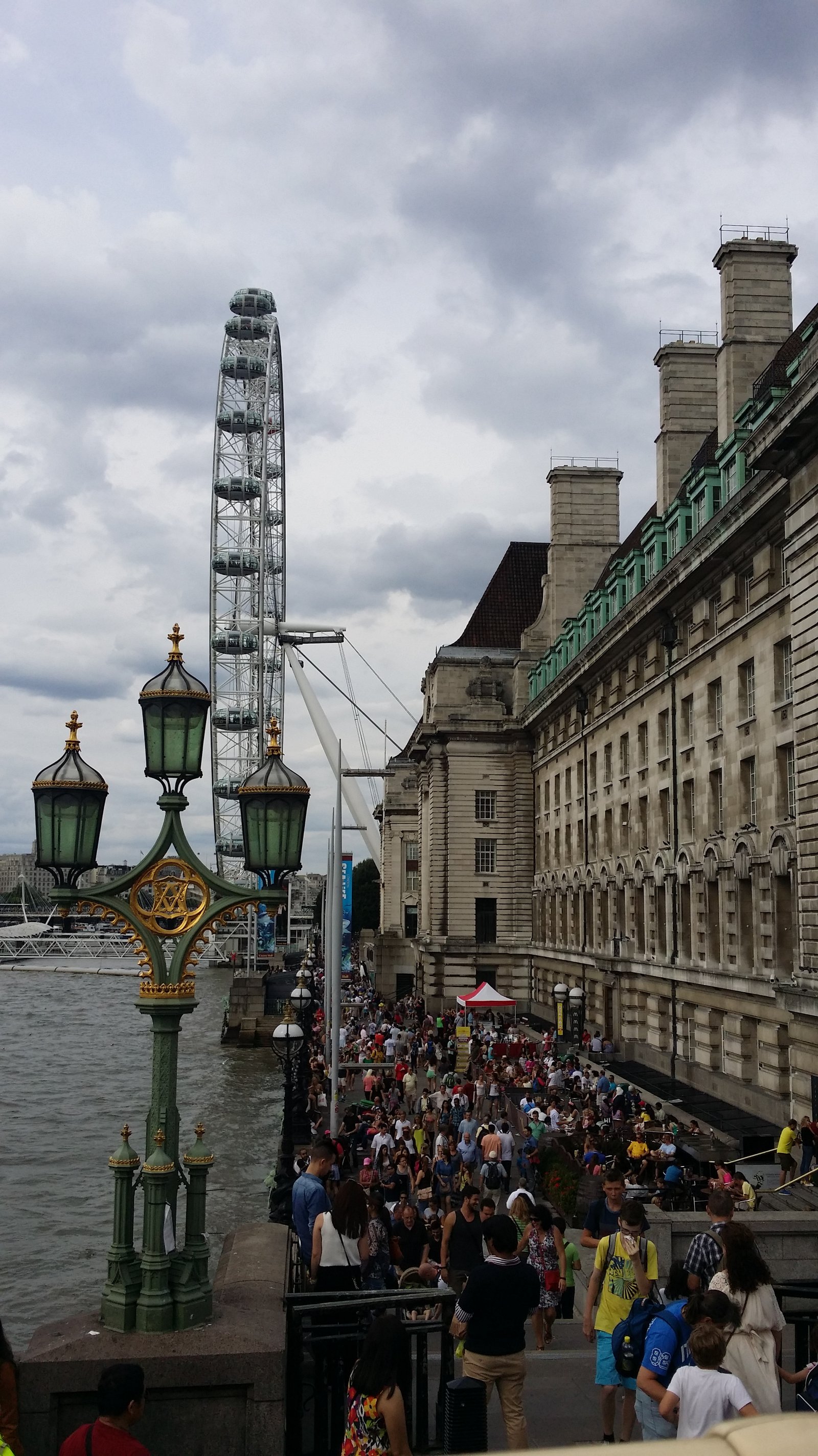 London Eye by the Aquarium  #1
