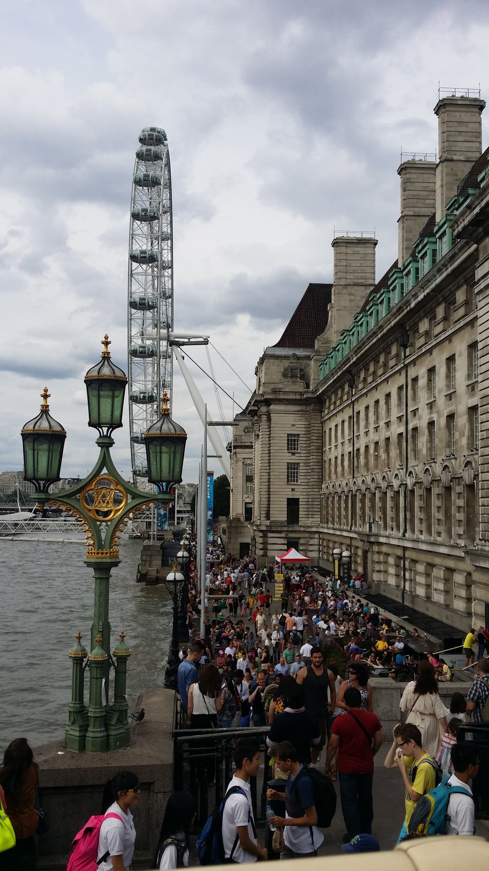 London Eye by the Aquarium  #2