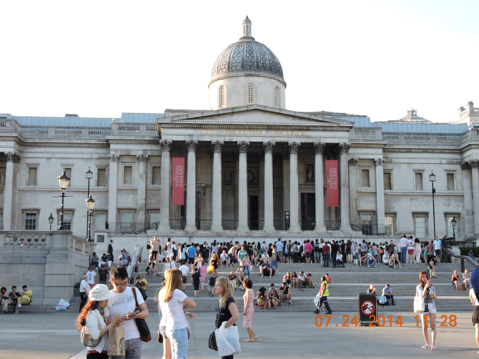 National Gallery at Trafalgar Square