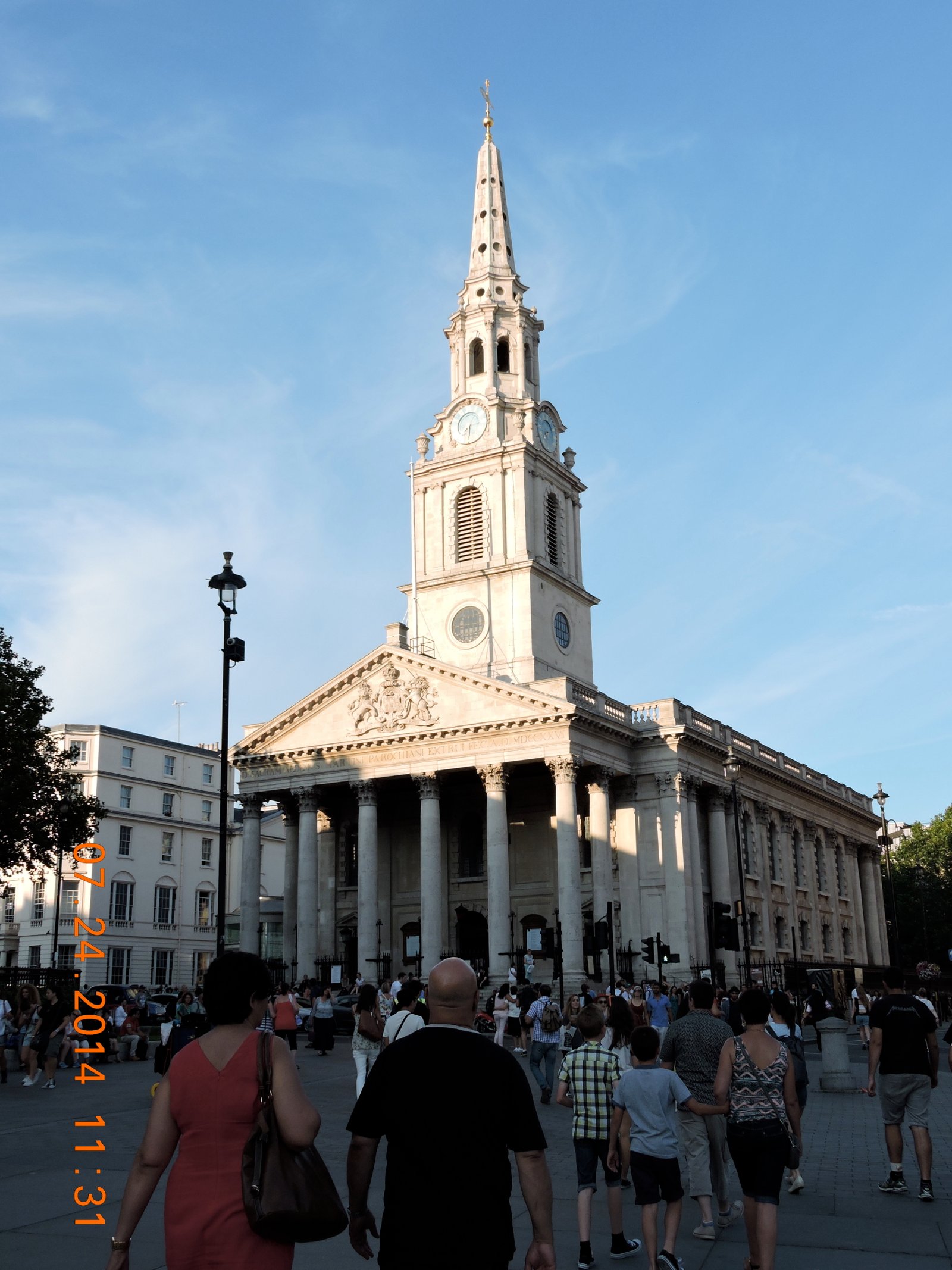 St. Martin In The Fields, Trafalgar Square