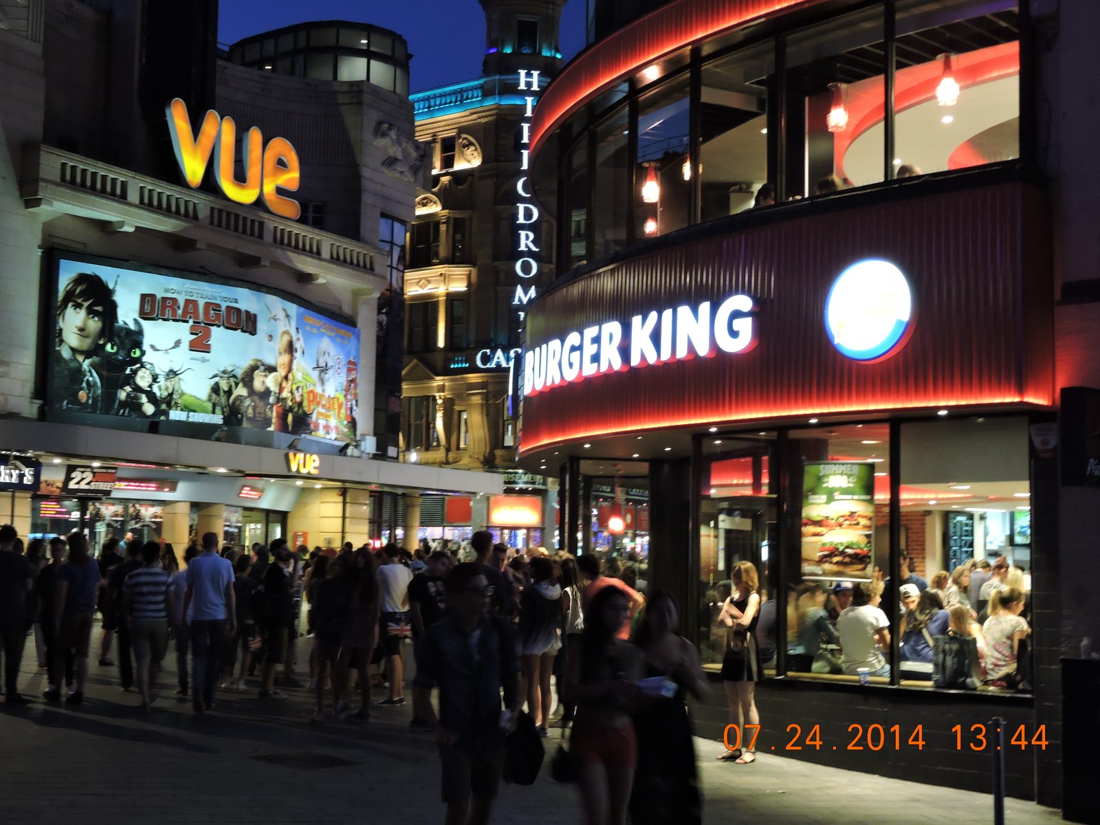 Burger King, Leicester Square
