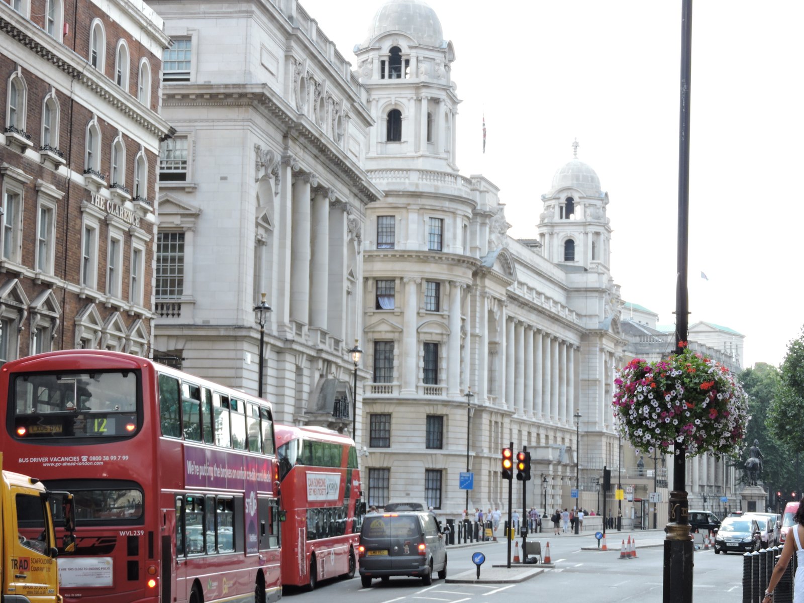 The Clarence Restaurant, 55 Whitehall, and Whitehall Place, City of Westminster