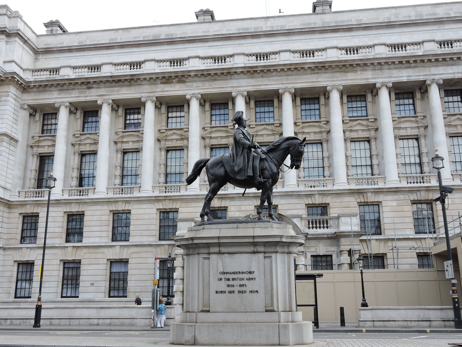 Prince George, Duke of Cambridge Statue, outside the War Office, Whitehall