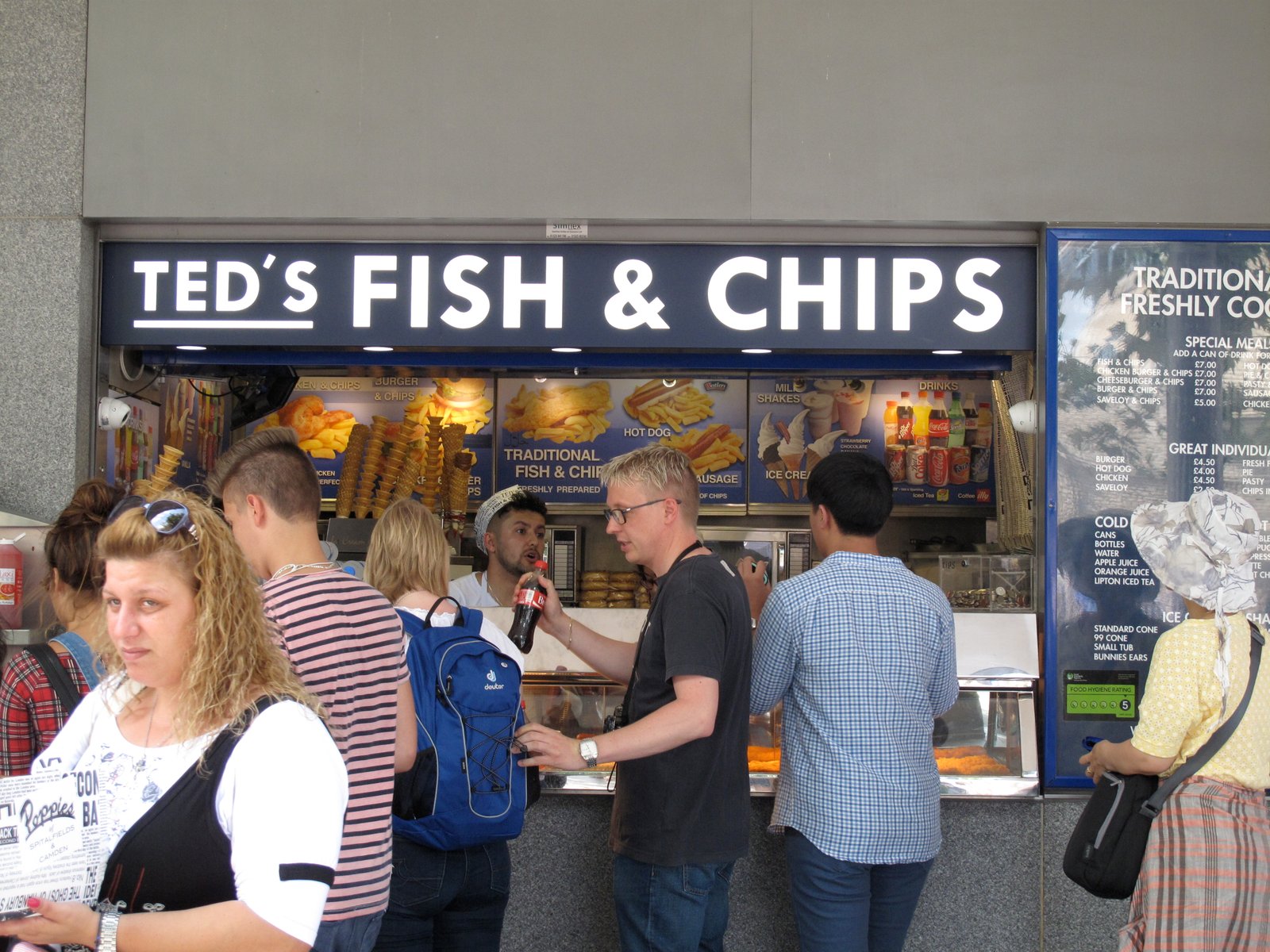 Ted's Fish & Chips, Tower Hill, London #21