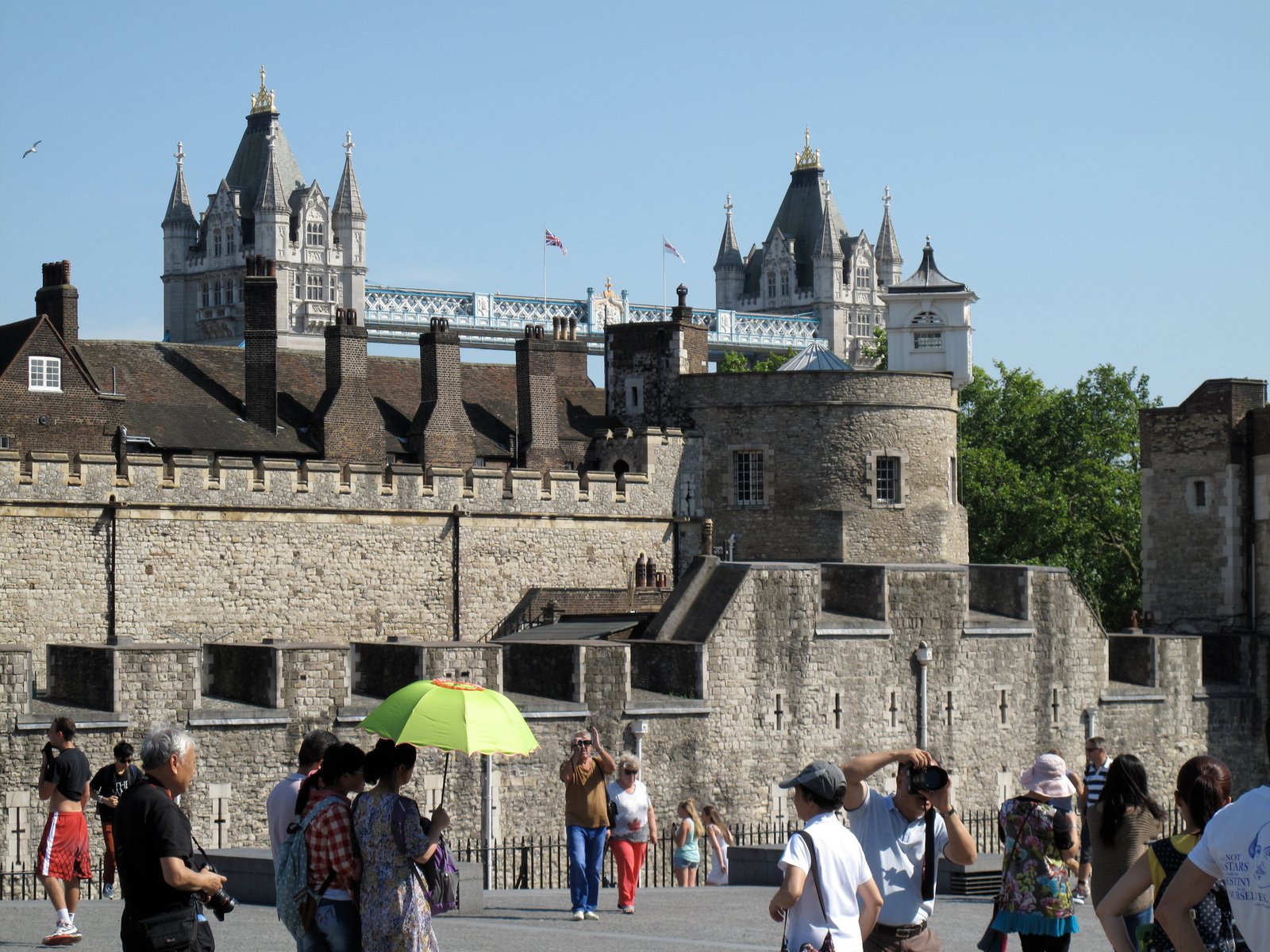 The amazing Tower Bridge and Tower Of London