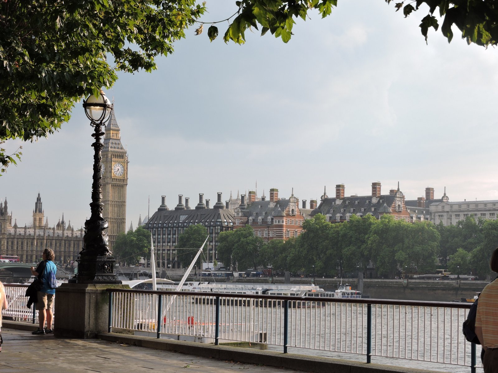 South Bank, River Thames and Big Ben