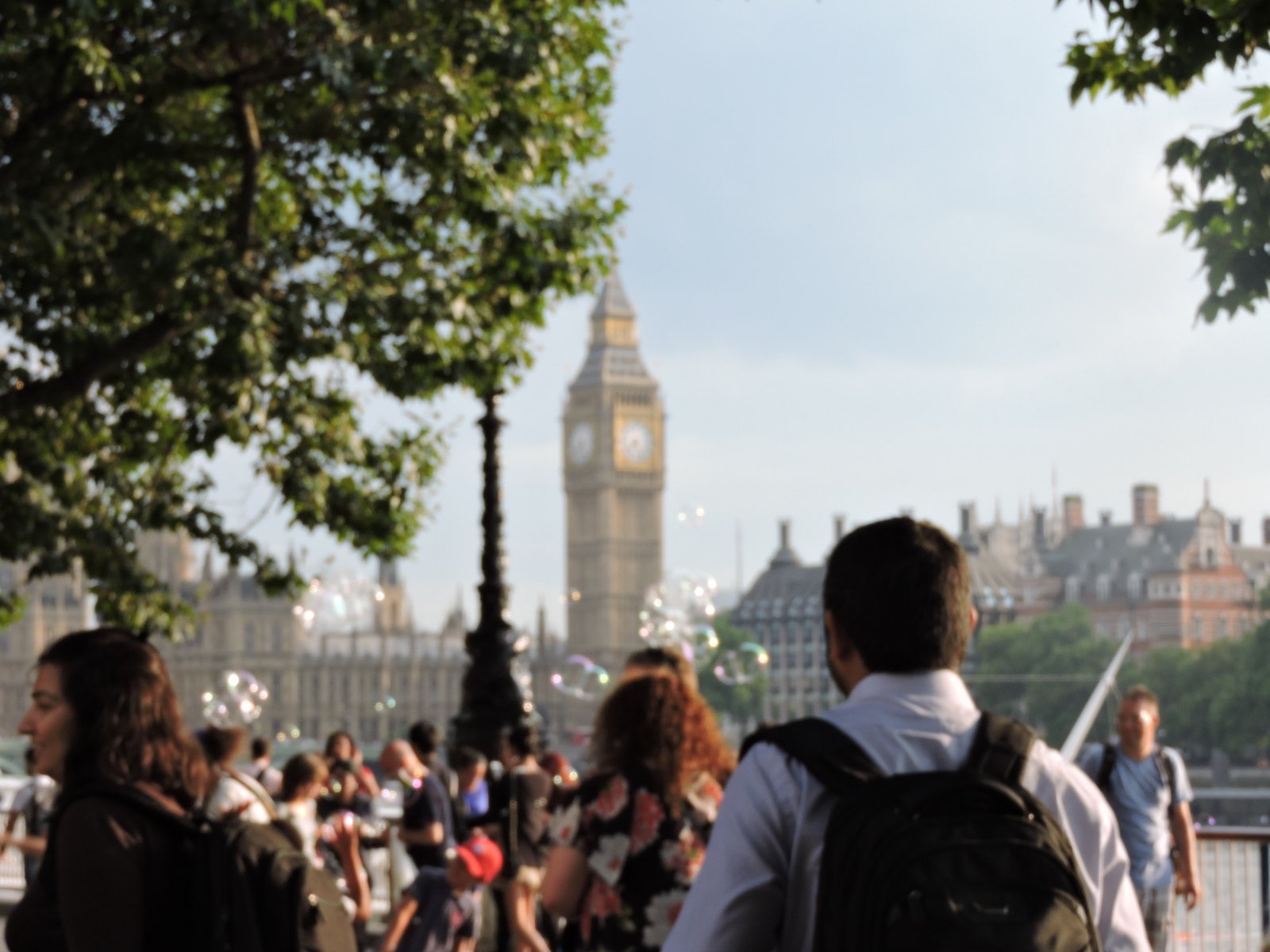 Bubbles and Big Ben