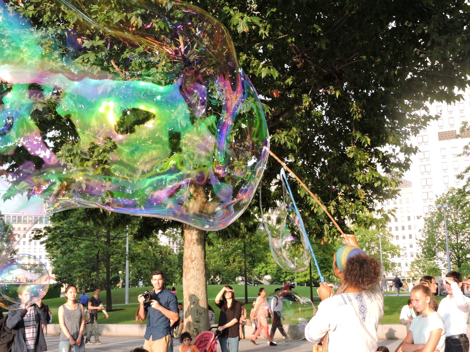 The Bubble Blower of The South Bank
