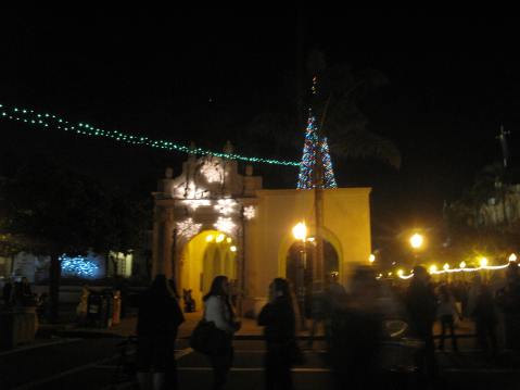 Balboa Park, December Nights, San Diego