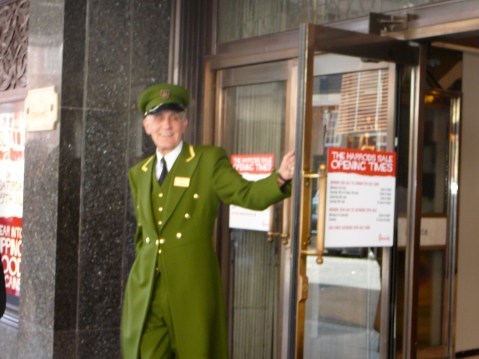 Harrods of London, Knightsbridge, England