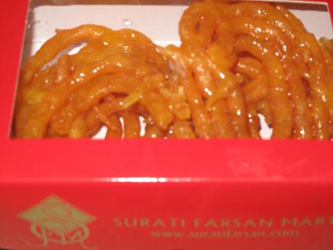 Jalebis, Surati Farsan Mart, San Diego