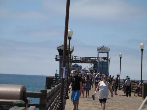 Ruby's Restaurant, Oceanside Pier, CA