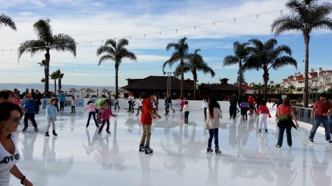 Hotel Del Ice-Skating Rink, Coronado