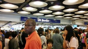 UK Border at Heathrow, London