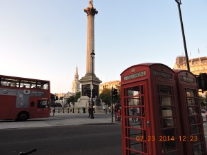Trafalgar Square and Nelson's Column
