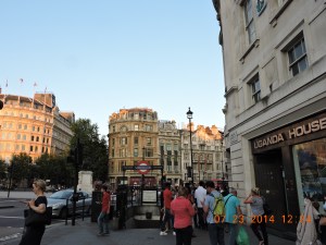 Charing Cross Road Station - Trafalgar Square