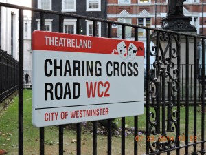 Charing Cross Road, near Trafalgar Square
