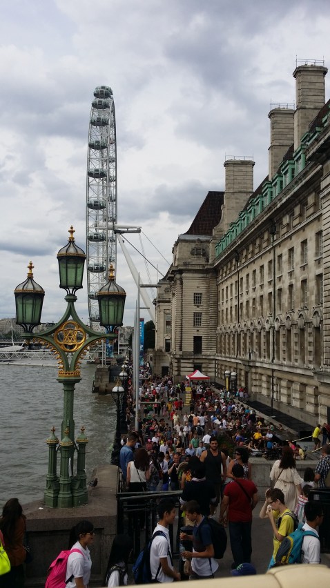 London Eye by the Aquarium  #2