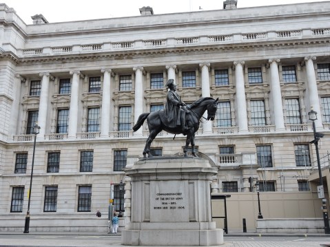 Prince George, Duke of Cambridge Statue, outside the War Office, Whitehall
