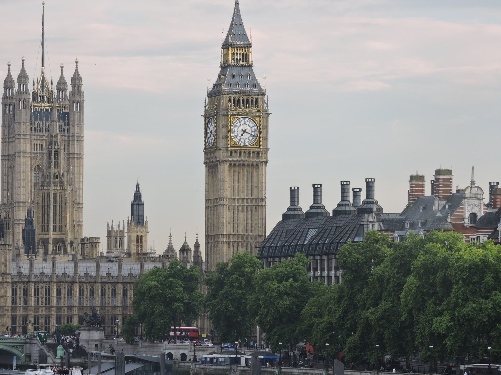 Big Ben as seen from the London Eye