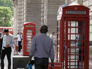 London Phone Booths in Westminster