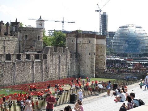 The Tower of London and City HallThe Tower of London and City Hall