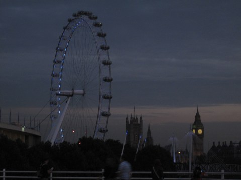 London Eye, Houses of Parliament and Big Ben