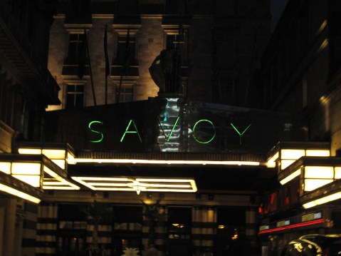 Savoy Hotel, London
