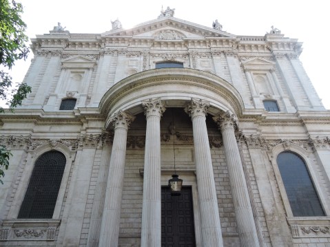 John Wesley statue at St. Paul's Cathedral, London