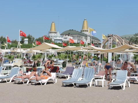 The Beach At Delphin Imperial, Lara