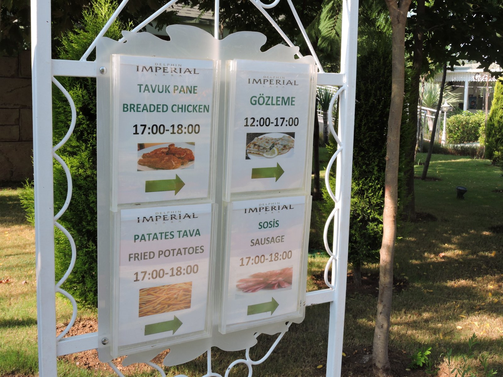 Grounds at Delphin Imperial, Lara Beach