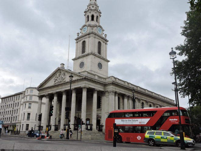 St. Martin In The Fields near Trafalgar Square