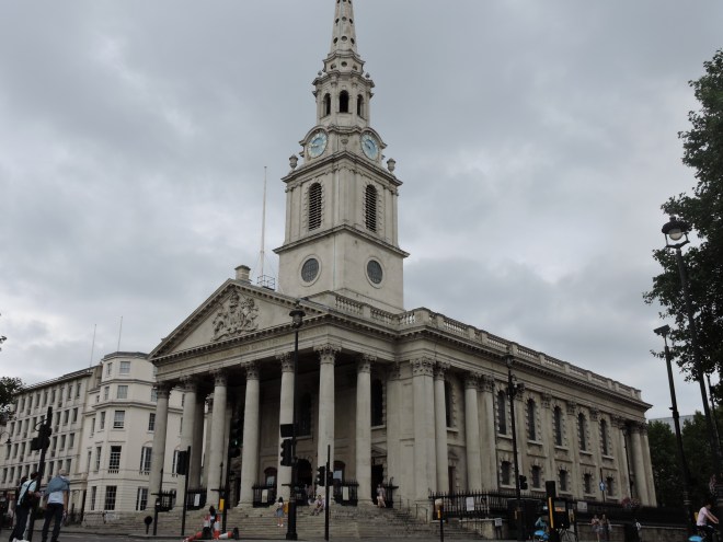 St. Martin In The Fields near Trafalgar Square