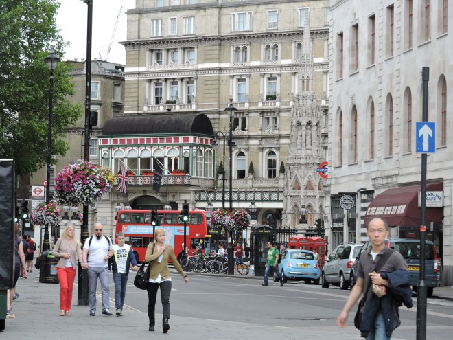 near Trafalgar Square
