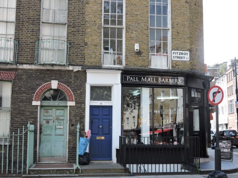 Fitzroy Street, near Warren Street tube, London