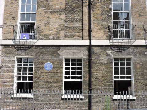 Fitzroy Square area, London