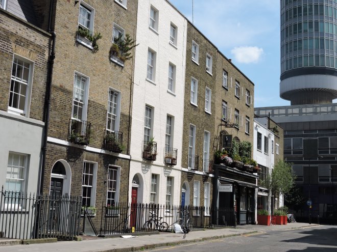 Fitzroy Square area, London