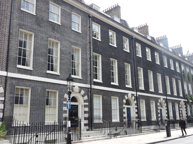 Fitzroy Square area, London