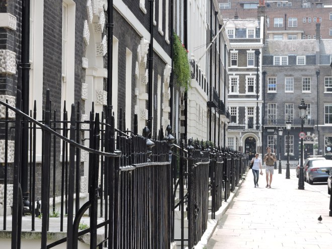 Fitzroy Square area, London