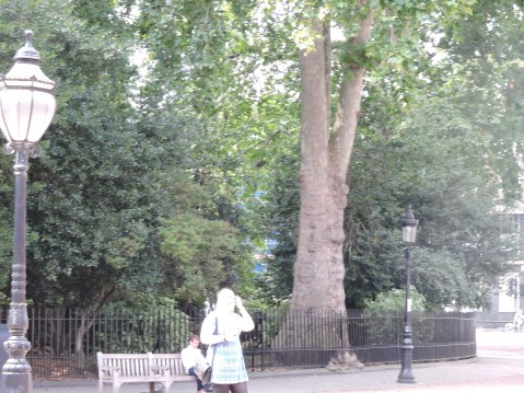 Fitzroy Square area, London