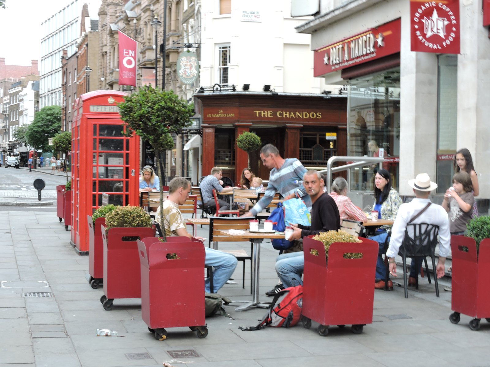 The Chandos on St. Martins Lane, near Covent Garden