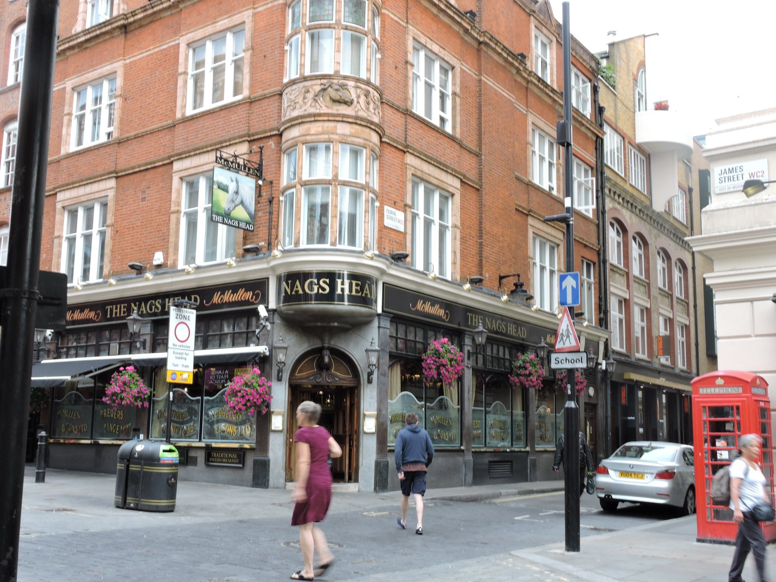 Close to Covent Garden - The Nags Head