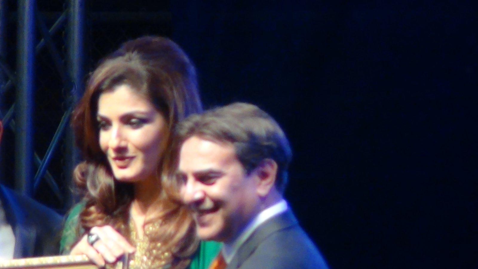 Raveena Tandon at Los Angeles Indian Independence Day Event
